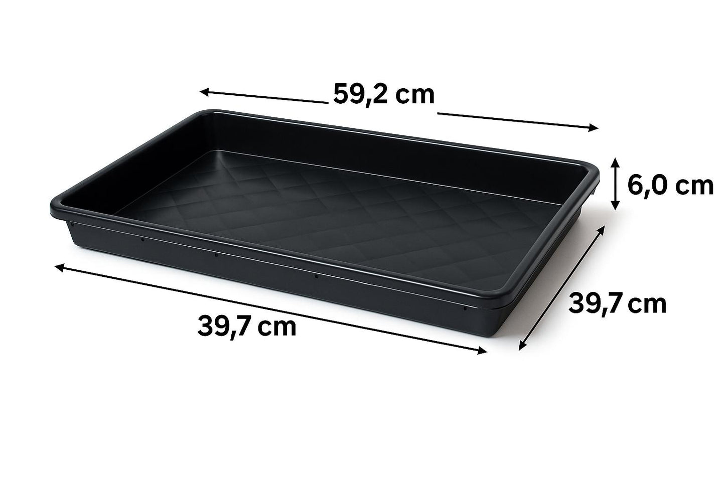 Anzucht-Set aus 24 Pflanztöpfen 0,5l inkl. Untersetzer