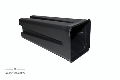 Anzuchttöpfe 0,7l eckig schwarz (Staffelpreise)
