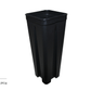 Anzuchttöpfe 0,7l eckig schwarz (Staffelpreise)