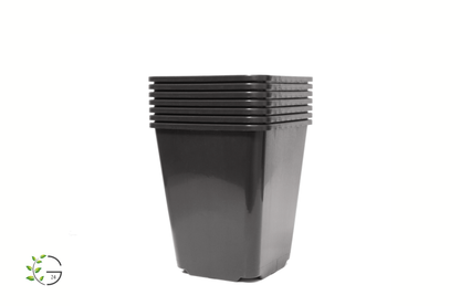 Anzucht-Set aus 6 Pflanztöpfen 5,6l inkl. Untersetzer